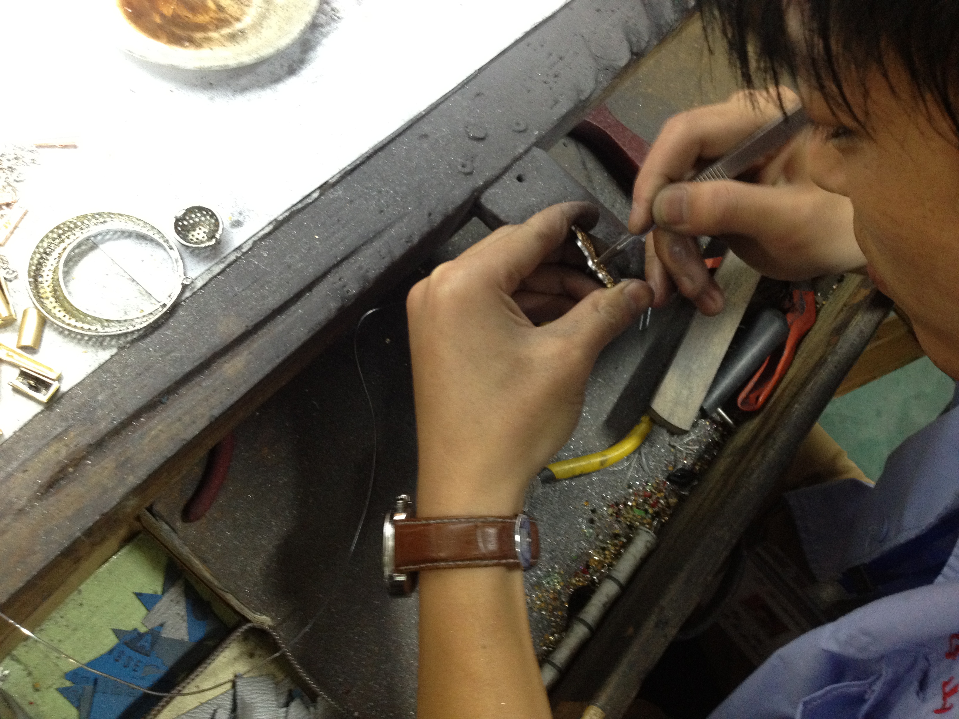 Banshan jewelry detail work